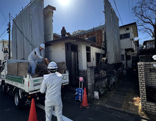 解体工事一式イメージ画像